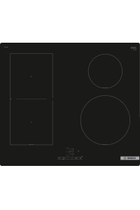 Bosch Serie 4 PVS61RBB5E varná deska Černá Vestavěné 60 cm Indukční varná deska se zónami 4 zóna/zón Obrázok pre Bosch Serie 4 PVS61RBB5E varná deska Černá Vestavěné 60 cm Indukční varná deska se zónami 4 zóna/zón
