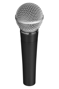 Shure SM58 Černá Pódiový/profesionální mikrofon Obrázok pre Shure SM58 Černá Pódiový/profesionální mikrofon