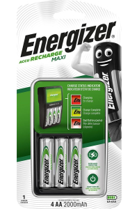 Obrázok pre Nabíječka baterií Energizer Maxi ACCU HR6 POW + 2 baterie AA 2000 mAh