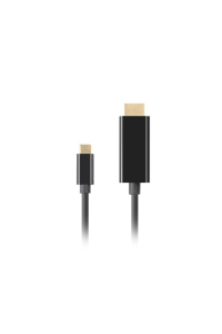 Obrázok pre LANBERG KABEL USB-C(M)->HDMI(M) 1M 4K 60HZ ČERNÝ