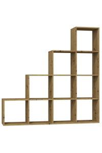 Topeshop STEP ARTISAN 4X4 knihovna do obývacího pokoje Obrázok pre Topeshop STEP ARTISAN 4X4 knihovna do obývacího pokoje
