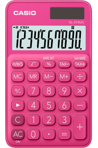 Casio SL-310UC-RD kalkulačka Kapsa Jednoduchá kalkulačka Červená Obrázok pre Casio SL-310UC-RD kalkulačka Kapsa Jednoduchá kalkulačka Červená