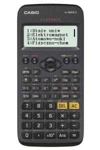 VĚDECKÁ KALKULAČKA CASIO FX 82CEX ČERNÁ, 12MÍSTNÝ DISPLEJ Obrázok pre VĚDECKÁ KALKULAČKA CASIO FX 82CEX ČERNÁ, 12MÍSTNÝ DISPLEJ