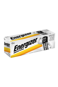 Obrázok pre Energizer Industrial Baterie na jedno použití C LR14 R14 Alkalický 1,5 V 12 kusů