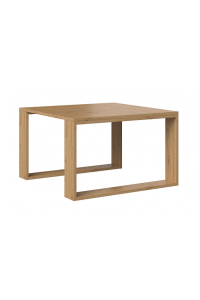 Obrázok pre MODERNÍ MINI stůl 67x67x40 cm Řemeslné dubové dřevo