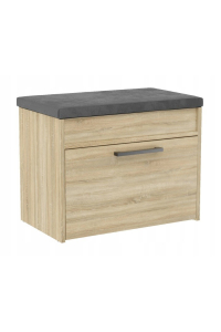 Topeshop PARMA MINI SONOMA organizér na boty Zavřené Dub sonoma Obrázok pre Topeshop PARMA MINI SONOMA organizér na boty Zavřené Dub sonoma
