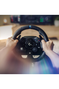 Obrázok pre Logitech G G923 Černá USB 2.0 Volant + Pedály Analogový/digitální PC, Xbox One, Xbox Series S, Xbox Series X