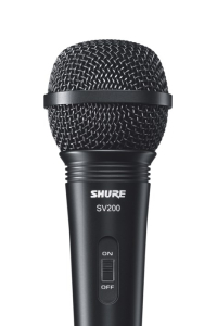 Obrázok pre Shure SV200 mikrofon Černá Mikrofon na karaoke