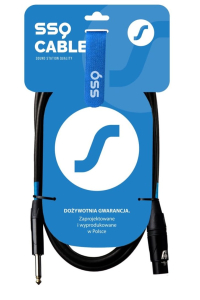 SSQ Cable XZJM1 - kabel jack mono - XLR samice, 1 metr Obrázok pre SSQ Cable XZJM1 - kabel jack mono - XLR samice, 1 metr