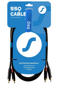 Obrázok pre SSQ RCARCA2 SS-1432 Kabel 2x RCA - 2x RCA 2 m Černá