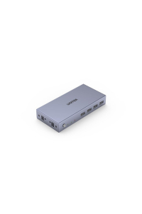 UNITEK V307A konzolový (KVM) přepínač Šedá Obrázok pre UNITEK V307A konzolový (KVM) přepínač Šedá
