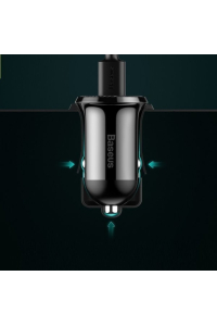 Obrázok pre Baseus CCALLP-01 2XUSB 4,8A nabíječka do auta 2 x USB černá