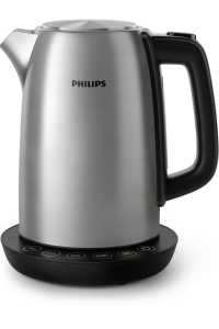 Philips Avance Collection 1,7litrová konvice s kovovým víkem s pružinou a ovládáním teploty Obrázok pre Philips Avance Collection 1,7litrová konvice s kovovým víkem s pružinou a ovládáním teploty