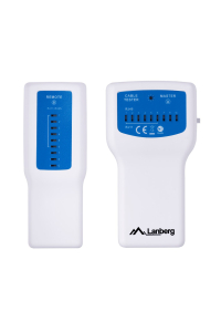 Lanberg NT-0402 zkoušečka síťových kabelů PoE tester Modrá, Bílá Obrázok pre Lanberg NT-0402 zkoušečka síťových kabelů PoE tester Modrá, Bílá