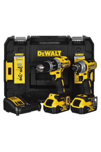 Obrázok pre SADA NÁŘADÍ POWER TOOL COMBO DEWALT DCK266P2T (DCD796+DCF887) 2X5,0AH 18V