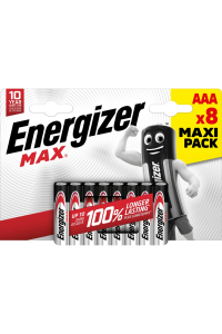 Obrázok pre BATERIE ENERGIZER MAX AAA LR03 /8 ECO