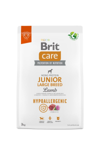 Obrázok pre BRIT Care Hypoallergenic Junior Large Breed Lamb  - suché krmivo pro psy - 3 kg