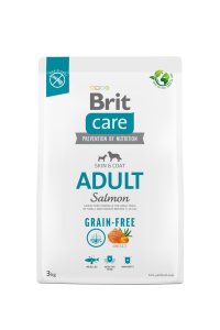Obrázok pre Suché krmivo pro dospělé psy - BRIT Care Grain-free Adult Salmon - 3 kg
