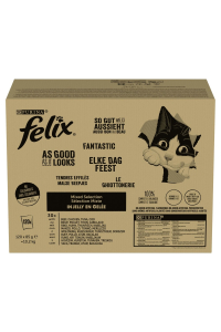 Obrázok pre PURINA Felix MIX Chutí – mokré krmivo pro kočky – 120×85 g