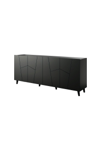 Obrázok pre Komoda ETNA 200x42x82 černá matná