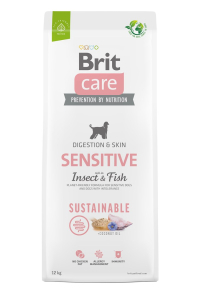 Obrázok pre BRIT Care Dog Sustainable Sensitive Insect & Fish - suché krmivo pro psy - 12 kg