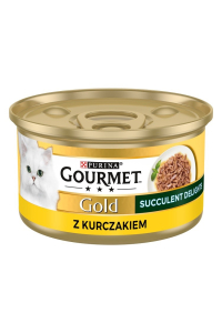 PURINA Gourmet Gold Succulent Delights Chicken - mokré krmivo pro kočky - 85g Obrázok pre PURINA Gourmet Gold Succulent Delights Chicken - mokré krmivo pro kočky - 85g