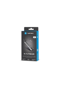 Obrázok pre NATEC MULTIPORT FOWLER GO USB-C -> HUB USB, HDMI