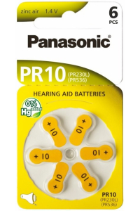 Obrázok pre PANASONIC PR10 6ks 5410853057024