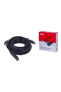 UNITEK Y-278 USB kabel USB 2.0 10 m 2 x USB A USB A Černá Obrázok pre UNITEK Y-278 USB kabel USB 2.0 10 m 2 x USB A USB A Černá