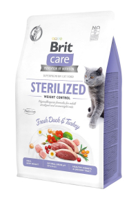 Obrázok pre BRIT Care Grain-Free Sterilized Weight Control  - suché krmivo pro kočky - 2 kg