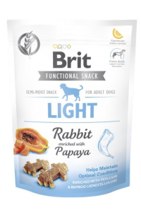 Obrázok pre BRIT Functional Snack Light Rabbit  - pochoutka pro psy - 150g