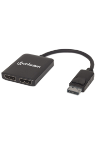Obrázok pre Manhattan 207768 videorozdělovač DisplayPort 2x DisplayPort