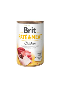 Obrázok pre BRIT Paté & Meat s kuřecím masem - mokré krmivo pro psy - 400 g