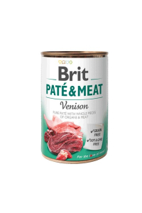 Obrázok pre BRIT Paté & Meat se zvěřinou - mokré krmivo pro psy - plechovka - 400 g