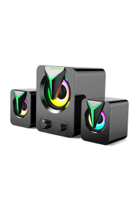 Obrázok pre Esperanza EGS107 Reproduktory 2.1 USB LED 5 W černé
