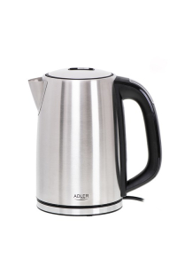 Obrázok pre Adler AD 1340 elektrická konvice 1,7 l 2200 W Černá, Stříbrná