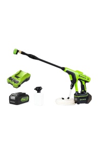Obrázok pre 24V tlaková myčka GREENWORKS G24PWK4 - Nabíječka + 4Ah akumulátor - 5105307UB