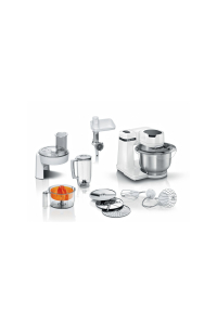 Bosch Serie 2 MUMS2EW40 kuchyňský robot 700 W 3,8 l Bílá Obrázok pre Bosch Serie 2 MUMS2EW40 kuchyňský robot 700 W 3,8 l Bílá