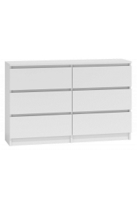 Obrázok pre Topeshop M6 120 BIEL 2X3 komoda