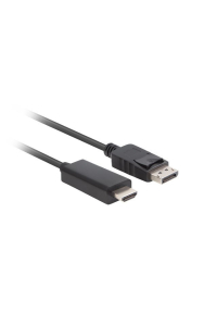 Obrázok pre Lanberg CA-DPHD-11CC-0050-BK kabelová redukce DisplayPort HDMI Černá