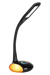 Obrázok pre Activejet Stolní lampa LED VENUS BLACK s podstavcem RGB