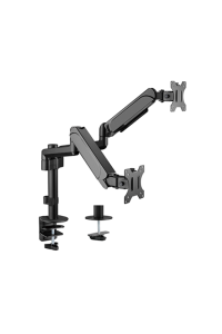 Obrázok pre Gembird MA-DA2P-01 Nastavitelný stůl 2-displejové montážní rameno, 17”-32”, do 9 kg