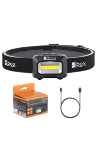 Obrázok pre Libox LB0107 svítilna Černá Čelovka LED