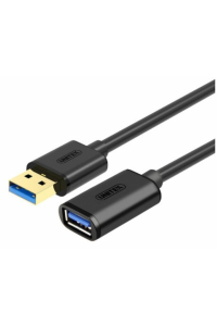 UNITEK Y-C456GBK USB kabel 0,5 m USB 3.2 Gen 1 (3.1 Gen 1) USB A Černá Obrázok pre UNITEK Y-C456GBK USB kabel 0,5 m USB 3.2 Gen 1 (3.1 Gen 1) USB A Černá