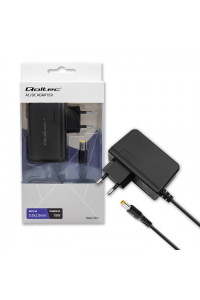 Qoltec 51034 zdroj/transformátor Vnitřní 19 W Černá Obrázok pre Qoltec 51034 zdroj/transformátor Vnitřní 19 W Černá