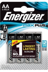 Energizer Max Plus AA Baterie na jedno použití Alkalický Obrázok pre Energizer Max Plus AA Baterie na jedno použití Alkalický