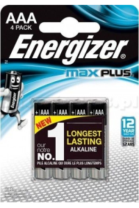 Energizer Max Plus AAA Baterie na jedno použití Alkalický Obrázok pre Energizer Max Plus AAA Baterie na jedno použití Alkalický