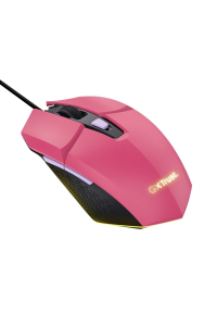 Trust Felox Gaming drátová myš GXT109P růžová Obrázok pre Trust Felox Gaming drátová myš GXT109P růžová