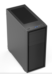 Obrázok pre Gembird Počítačová skříň Fornax K500 ATX, Midi Tower, černá