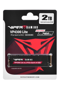 Obrázok pre Patriot Memory VP4300 Lite 2 TB M.2 PCI Express 4.0 NVMe (VP4300L2TBM28H)